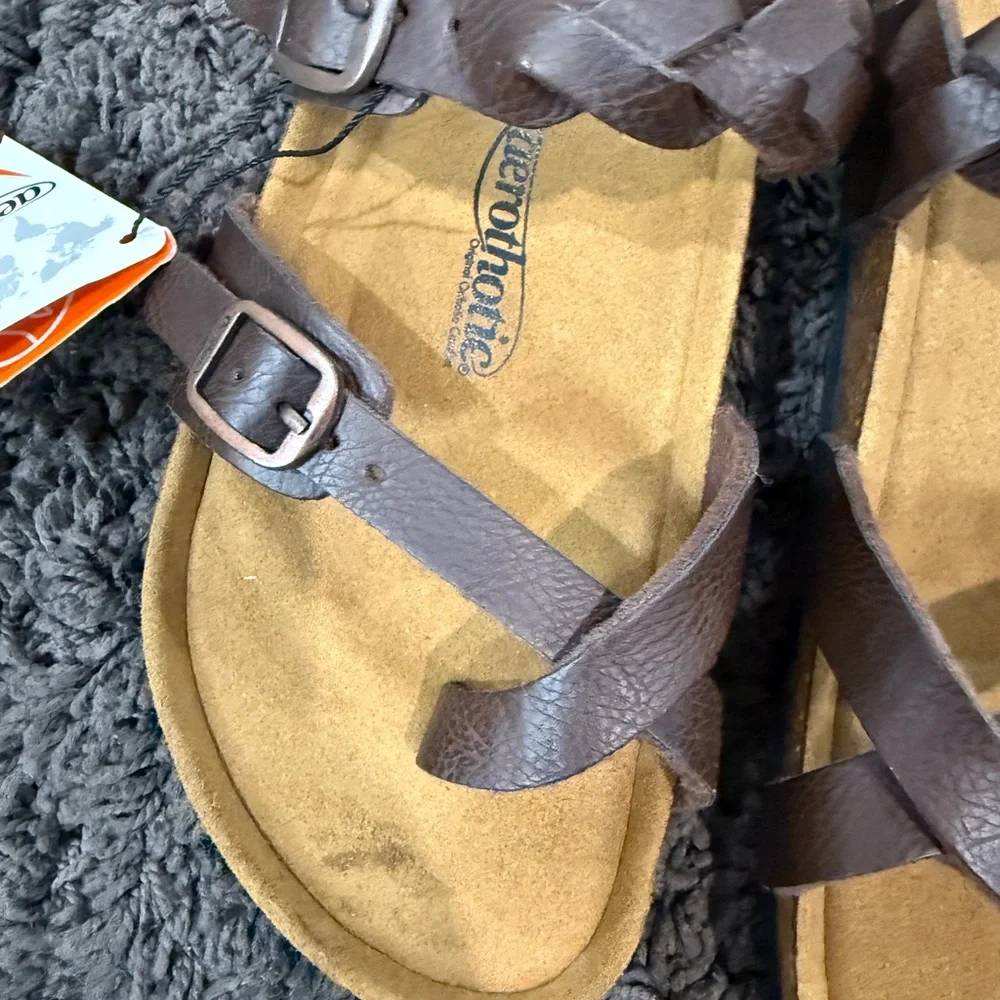 Aerothotic Seraph‎ Brown Sandals - Picture 4 of 5